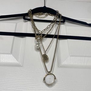 WHBM multi layers necklace